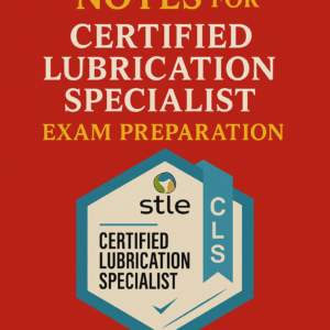 Holloway’s Notes for Certified Lubrication Specialist Exam Preparation